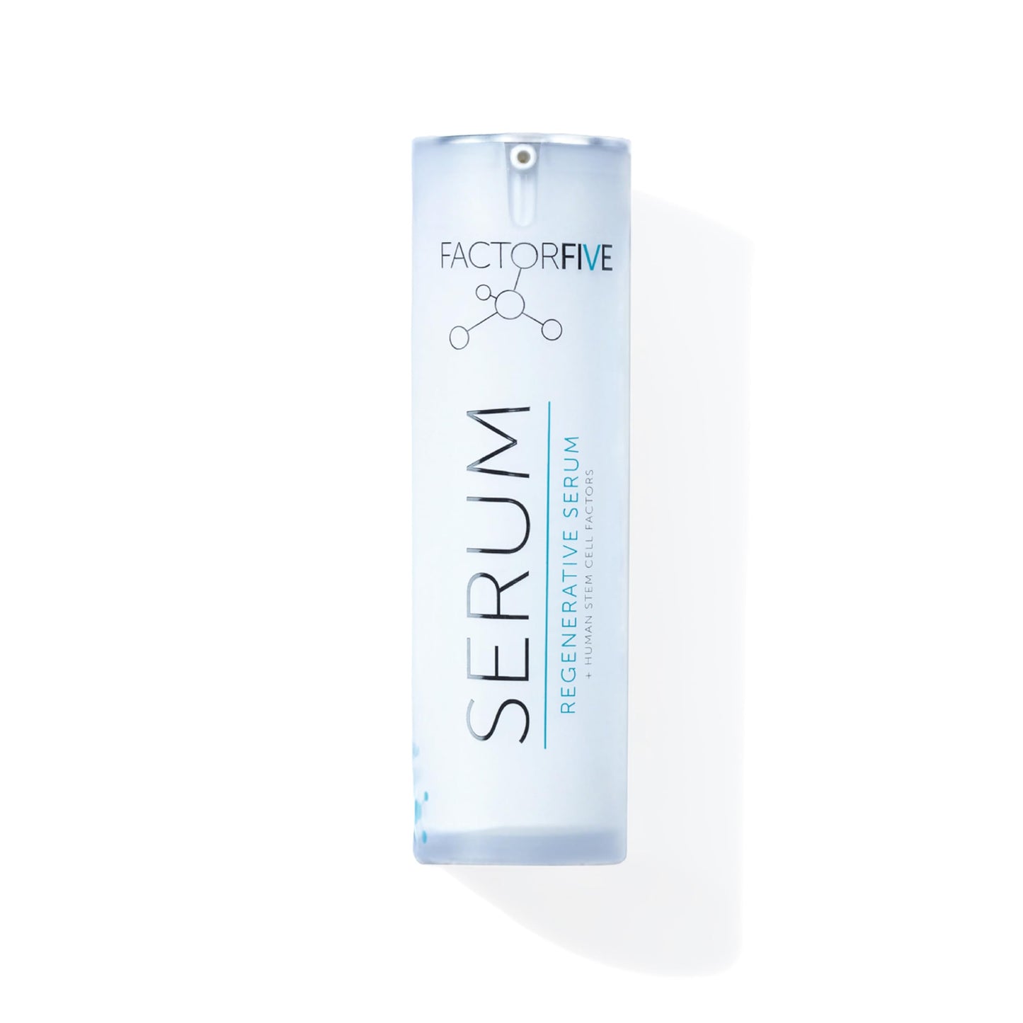 FACTORFIVE Regenerative Serum with Stem Cell Growth Factors, HGF for Skin Tightening and Smoothing, Wrinkle and Pore Reduction, and Rejuvenation - 1 fl oz/30ml