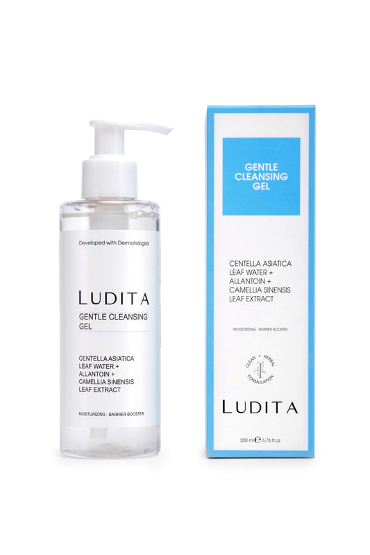 LUDITA Purifying Facial Cleansing Gel for Sensitive Skin(200 ml)