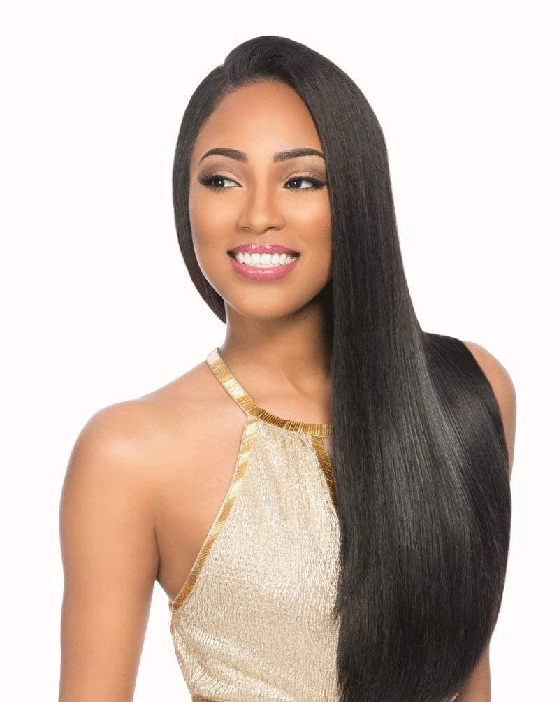 Sensationnel Empire yaki human hair - tangle free weaving for quick weave and sew in styles best for faux highlights - 1 pack (14 inch, T1B/350)
