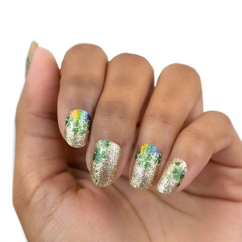 Shamrock O'Clock - Color Street Nail Strips (Petite) FDG313