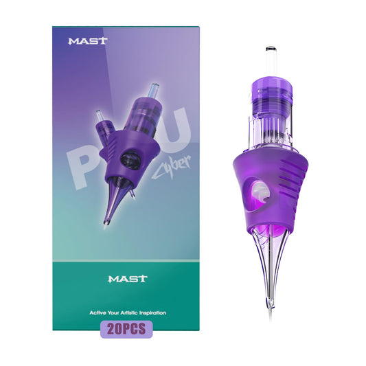 Mast Tattoo Cyber Cartridges Needles Disposable 20 Tattoo Needles Round Liner Super Bugpin 1014RL