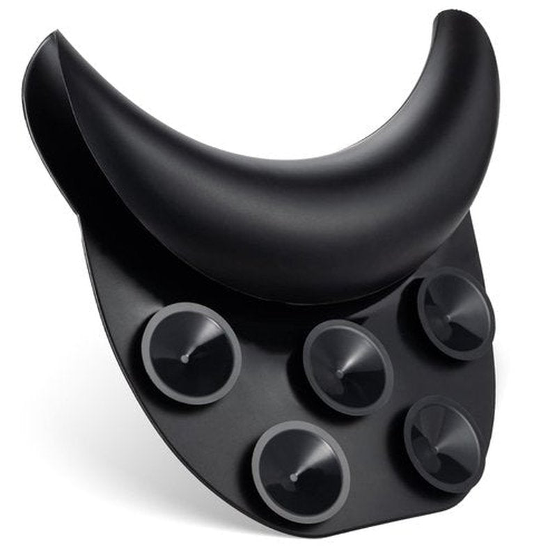 Noverlife Salon Neck Rest Cushion with Suction Cup, Non-Slip Soft Silicon Shampoo Bowl Neck Rest, Portable Hair Salon Shampoo Sink Gel Neck Pad, Hair Washing Sink Neck Support for Home Salon Basin