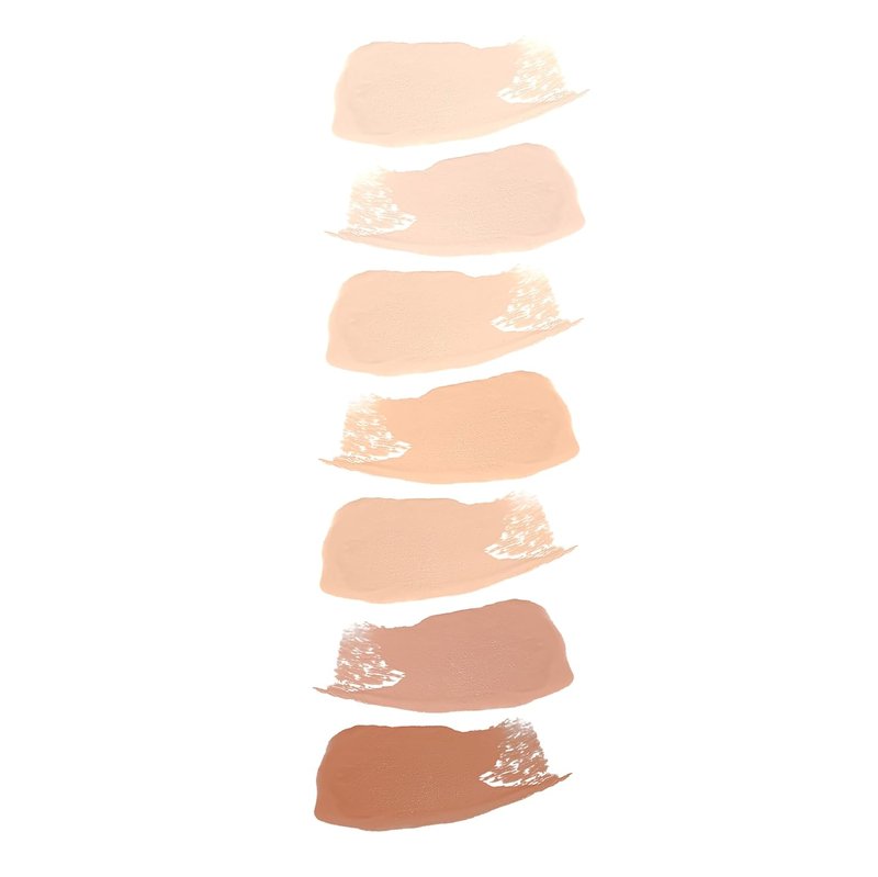 2nd Skin Lightweight Serum Foundation - Anti-Aging Liquid Makeup for Hydration & Glow | Vegan Shade 7 (Neutral w/Red Undertone) - 1.18 Fl Oz