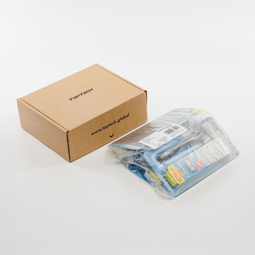 TopTech PRO 5 Razors for Men Trio Set - Manual Shaving Razors & Refills - 54 Count Pack (3 Handles + 51 Replaceable Cartridges) - 5-Blades Technology - Soft Shave & Sharp - Best Refill Price
