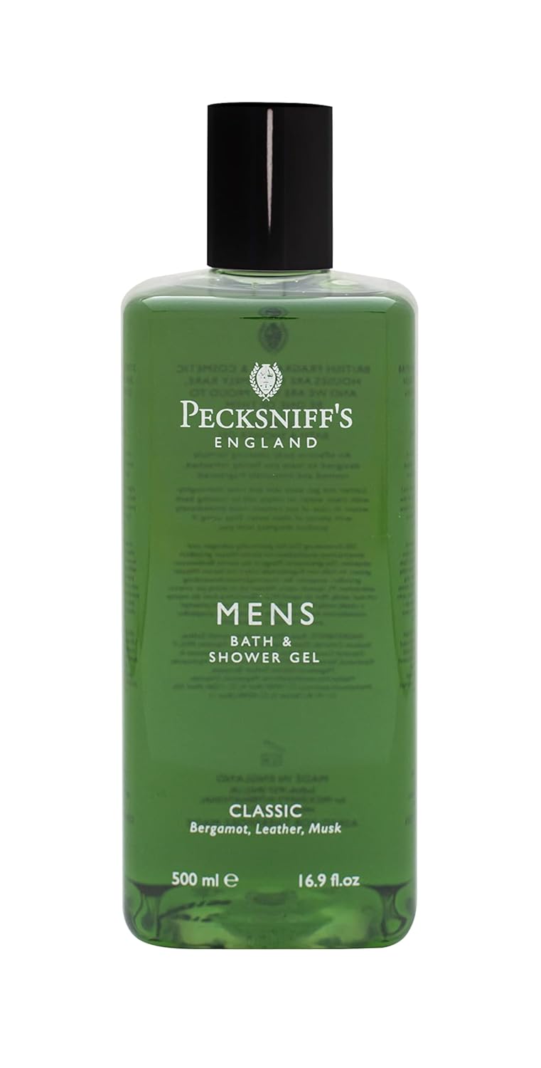 Sandalwood & Vanilla Shower Gel 750ml - Pecksniff's Classic Moisturizing Formula