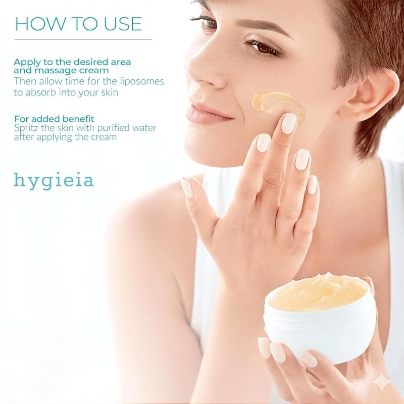 Hygieia Encapsulated 2% Retinol Cream - Anti-Wrinkle Liposomal Formula for Face, Neck & Body | 4oz, Deep Absorption, Firming & Lifting