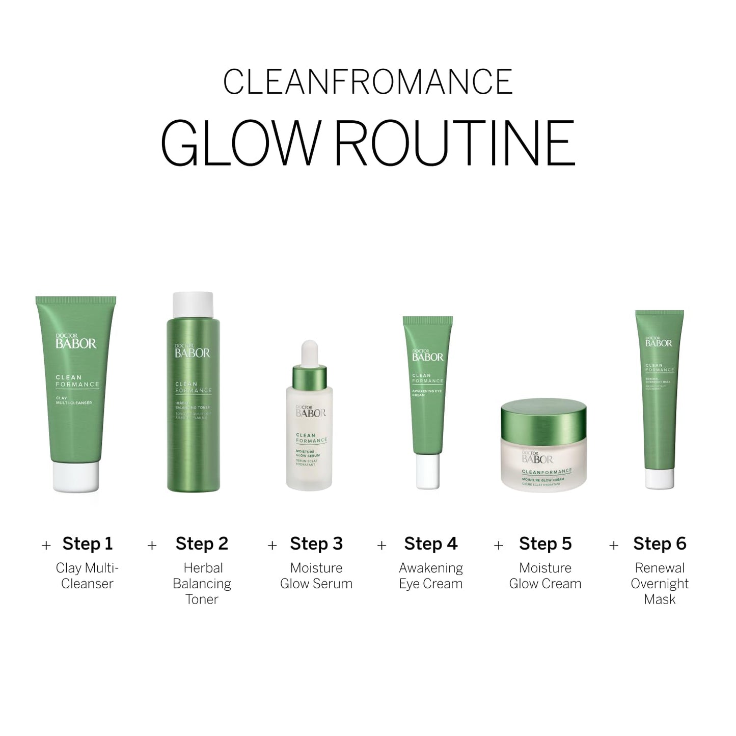 BABOR CLEANFORMANCE Clay Multi-Cleanser - Makeup Remover & Pore Refining Mask with Kaolin Clay & Probiotics, 1.69 oz