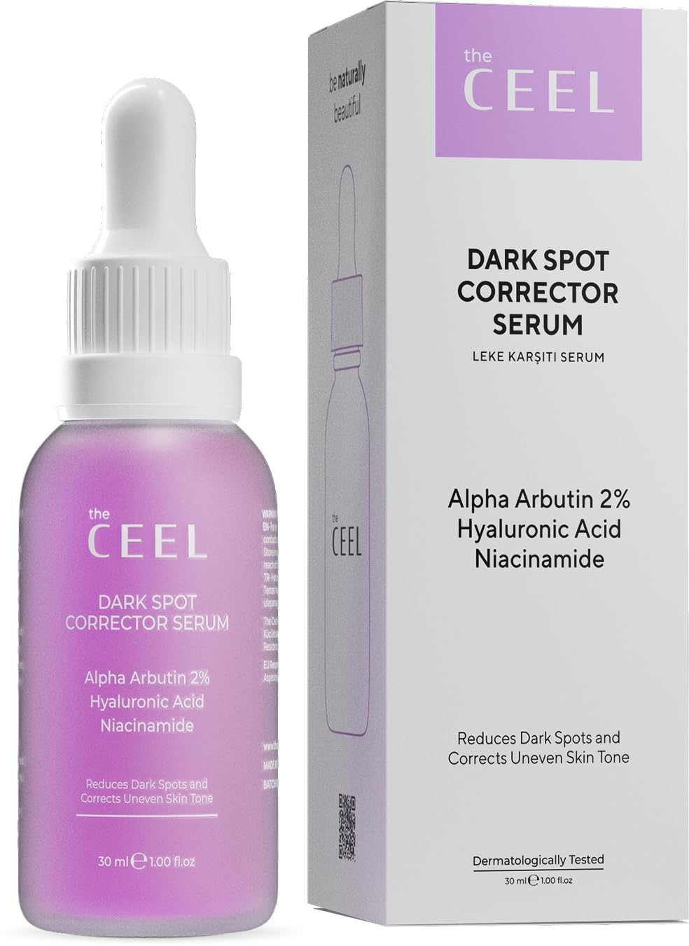 The Ceel Dark Spot Correcting Serum with Glutathione & Niacinamide – Brightening Facial Serum for Uneven Skin Tone, Hyperpigmentation & Dark Spots – Lightweight Face Serum – 30ml - 1.0 fl.oz