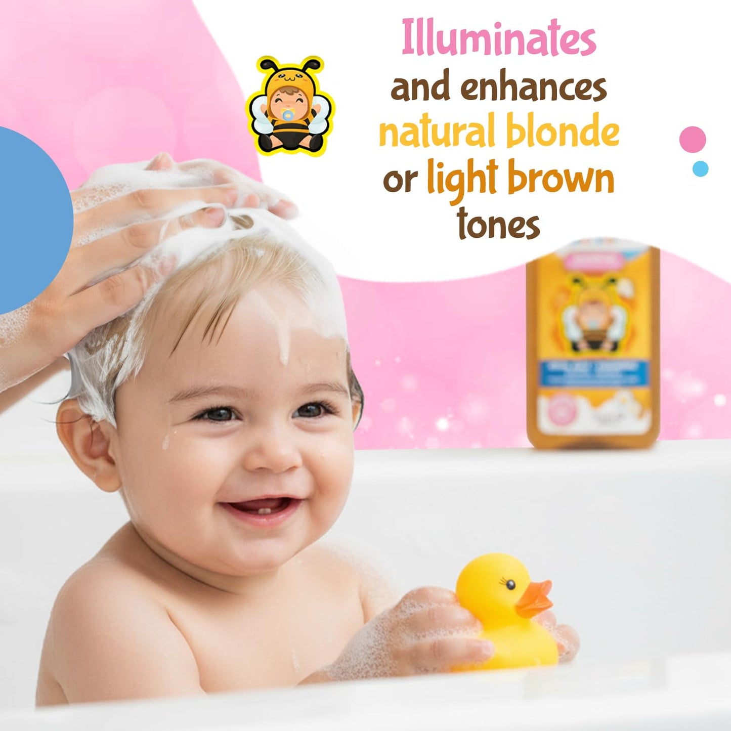 Tio Nacho TIO Nachito Hypoallergenic Baby Shampoo with Royal Jelly & Chamomile - Gentle, Tear-Free Body Wash, 13.5 fl oz (Pack of 3)