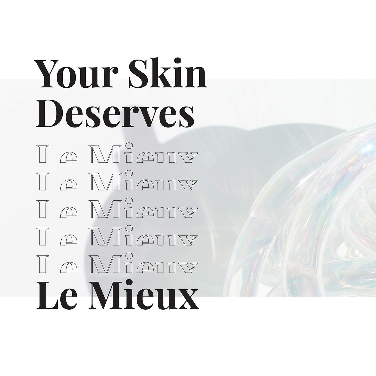 Le Mieux Vita-C Serum - Concentrated Vitamin C & Glutathione Antioxidant Facial Serum for Glowing Skin, VIT C Face Serum to Address the Appearance of Uneven Tone & Blotchiness (1 oz / 30 ml)