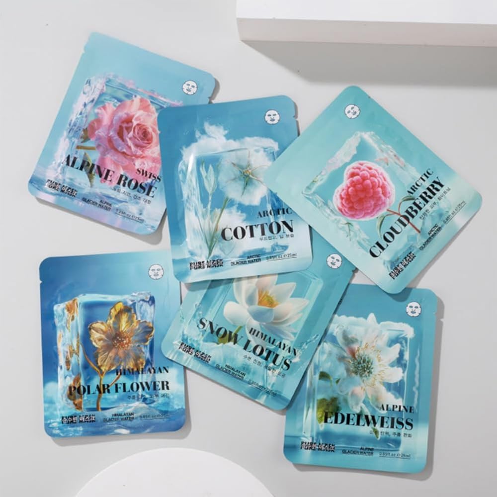 DR.EMMET 12 Pack Hydrating Face Masks, Brightening & Firming Facial Sheet Masks, Moisturizing Spa Skincare for a Revitalized Look, Helps Improve Skin's Appearance