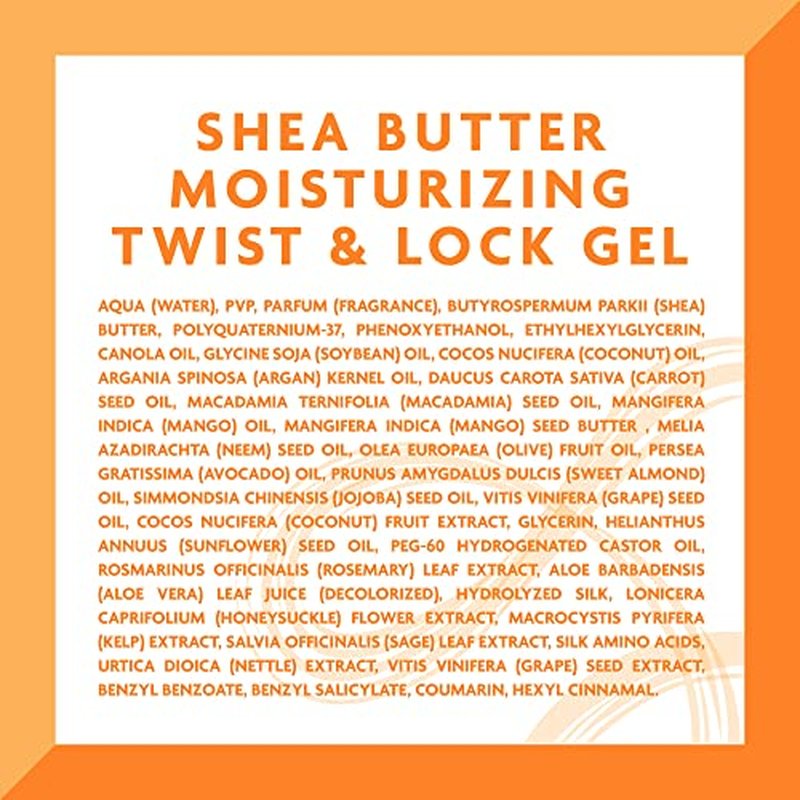 Cantu Moisturizing Twist & Lock Gel with Shea Butter for Natural Hair, 13 oz (Packaging May Vary)