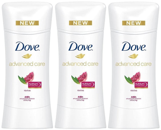 Dove Advanced Care Antiperspirant, Beauty Finish, 2.6 Ounce (Pack of 4)