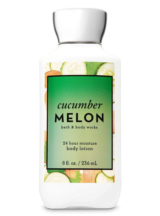 Bath & Body Works Shea & Vitamin E Lotion Cucumber Melon 8 oz