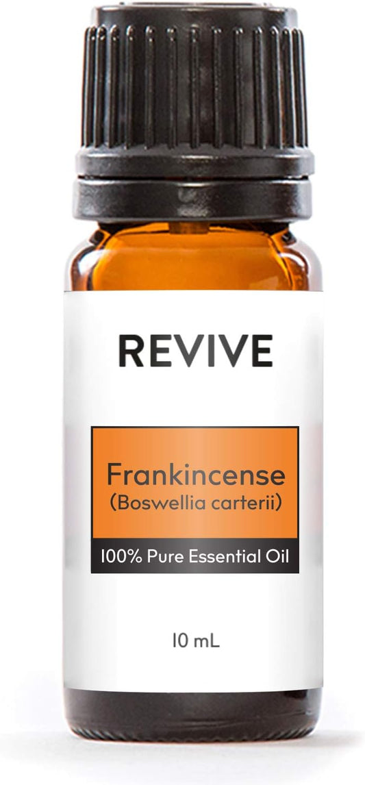 Frankincense Essential Oil 10mL - 100% Pure Boswellia Carterii for Diffusion, Massage & Aromatherapy | Cruelty-Free, Unrefined