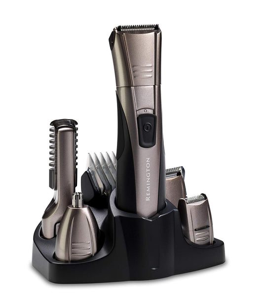 Remington Rechargeable Grooming Kit for Men – Head to Toe Personal Care Set