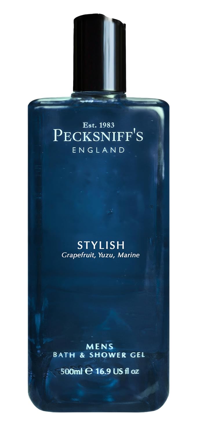 Sandalwood & Vanilla Shower Gel 750ml - Pecksniff's Classic Moisturizing Formula