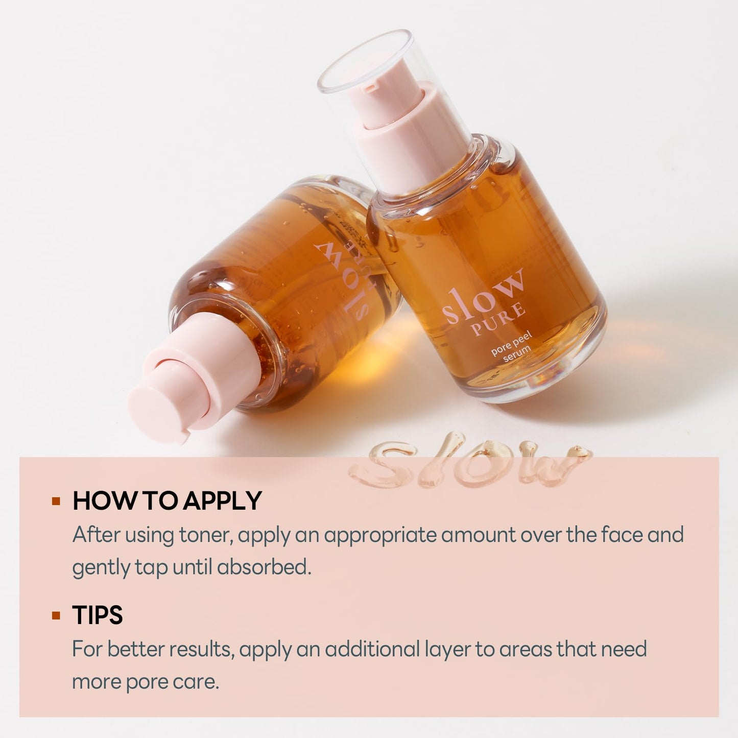 slowPURE Pore Peel Serum - 87% Bifida Ferment, Tannin Complex & Evermat, Centella Asiatica, Slow-aging Korean Skin Care for Pore Minimizing & Sebum Control, Lightweight Gel, 1.69 fl.oz
