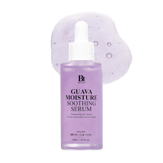 Benton Guava Moisture Soothing Serum - Hydrating & Firming with Tranexamic Acid, Hyaluronic Acid | Korean Skin Care for Women