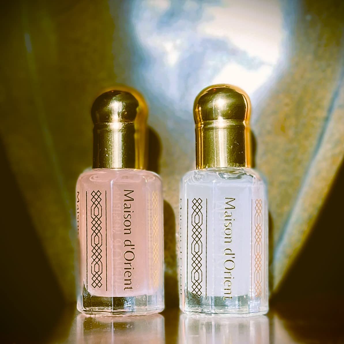 Maison d'Orient Pink Musk (مسك وردي) and Musk Tahara (مسك الطهارة) Hand-crafted Oil Perfumes