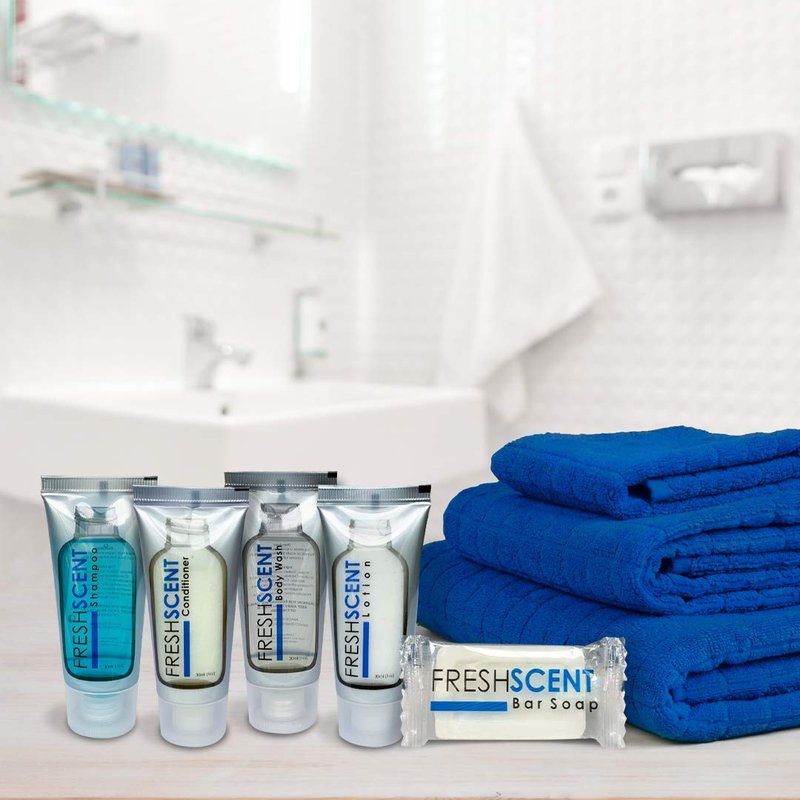 Freshscent Shampoo - Travel Size 1oz | Bulk Hotel Amenities, Perfect for Hospitality