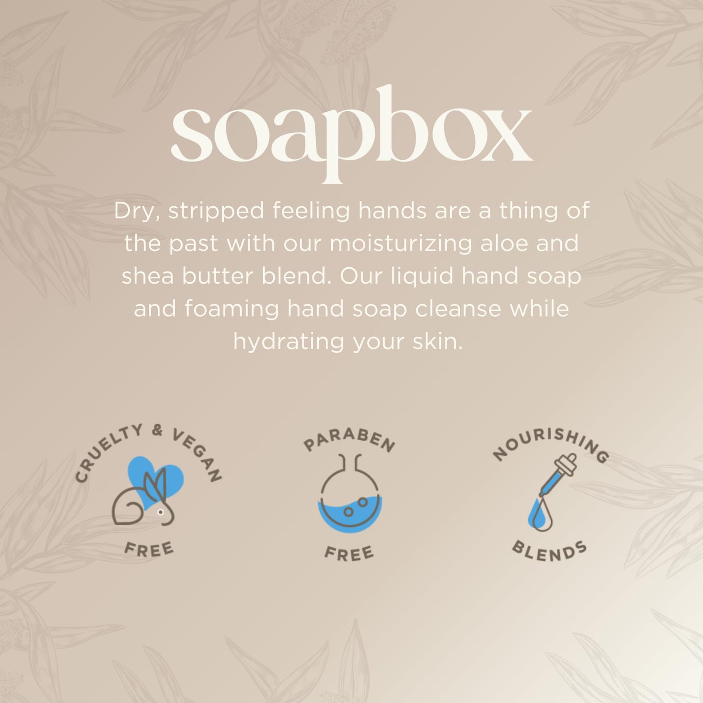 Soapbox Liquid Hand Soap Refill, Meyer Lemon & Tea Leaves, Gentle & Moisturizing Hand Wash for Kitchen and Bathroom, Vegan & Cruelty Free, 64oz Half Gallon Refill (Pack of 1)