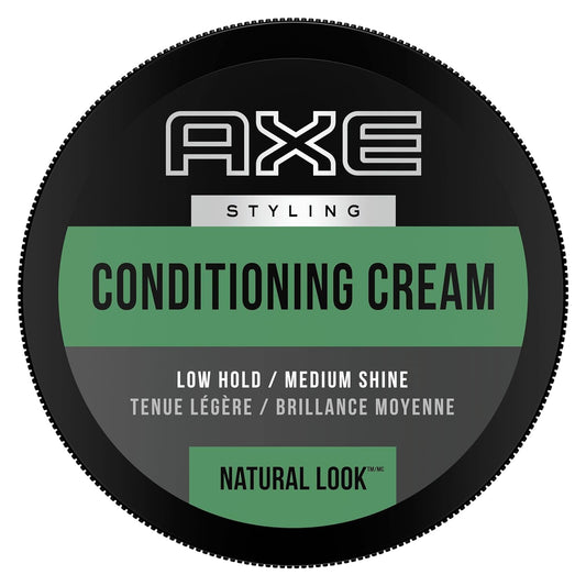 Axe Styling Cream for Natural Look - 2.64 oz (Pack of 2) - Men's Hair Care