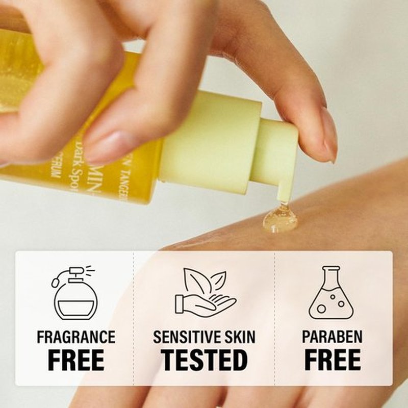 GOODAL Green Tangerine Vitamin C Travel Size, Gift Set, Trial Kits, Serum & Toner & Cream Skincare Sets