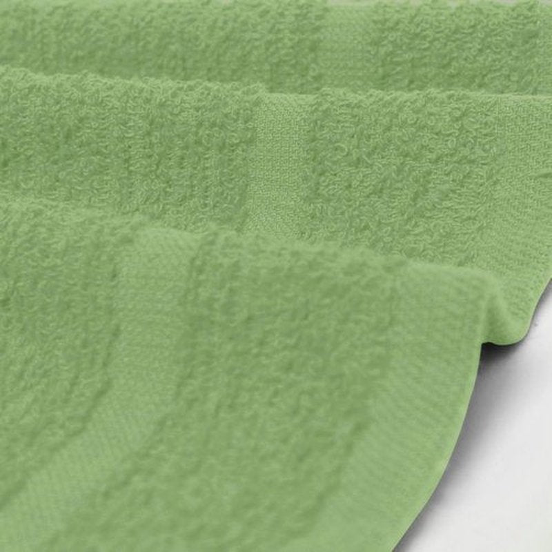 Avalon Towels Cotton Washcloths – (Pack of 24) Size 12x12 Inches, 100% Ring Spun Cotton, Soft & Absorbent Face Towels, Gym Towels, Hotel and Spa Quality, Reusable Fingertip Towels (Sage Green)