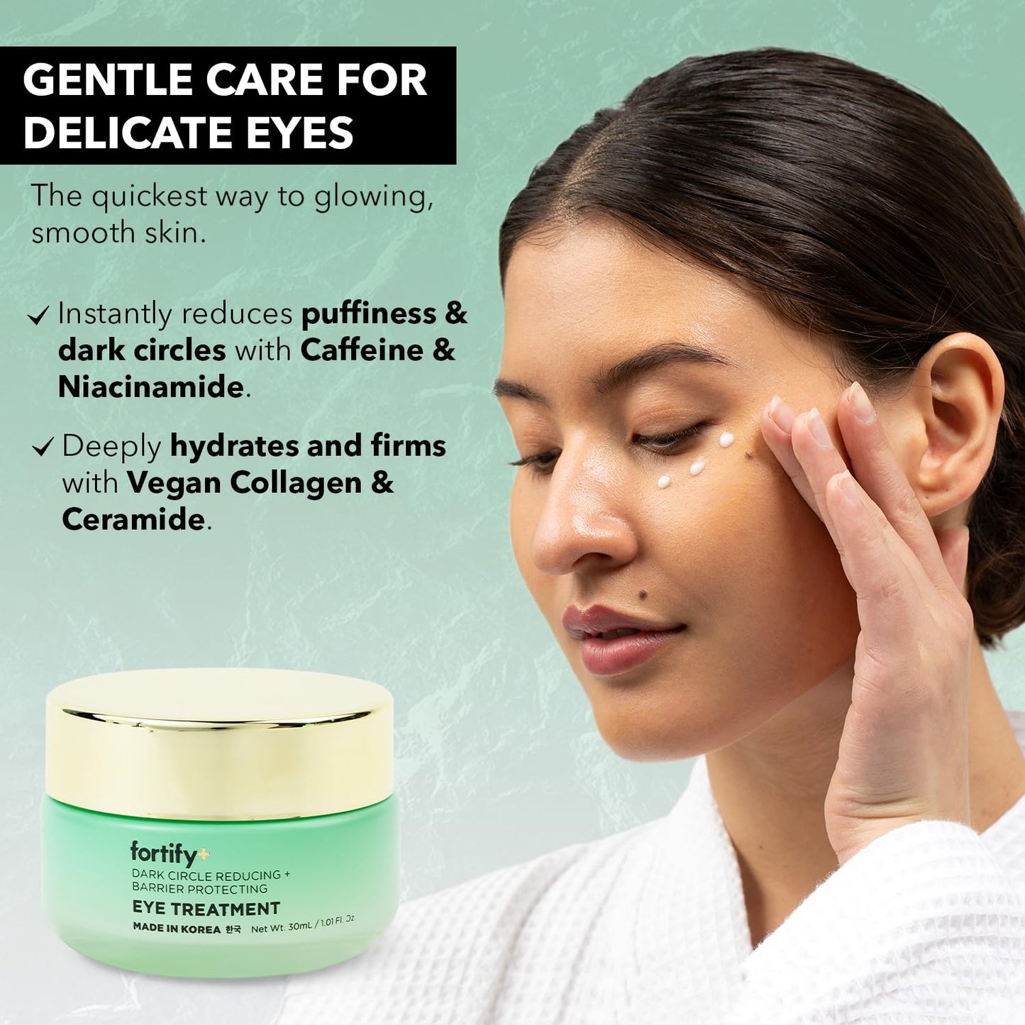 Fortify Skincare Age-Defy Set, 3-In-1: Detox, Treat, Boost with Cica & Zeolite - Ultra Hydrating, Firming & Barrier Care - Dermatologist Tested, Anti Aging Korean Skin Care, Clean Beauty - 4 Pack