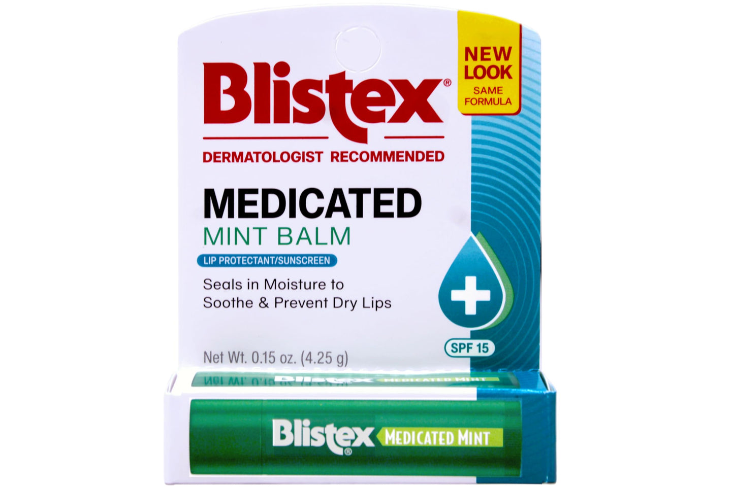 Blistex Medicated Lip Balm SPF 15 0.15 Oz (8 Pack)