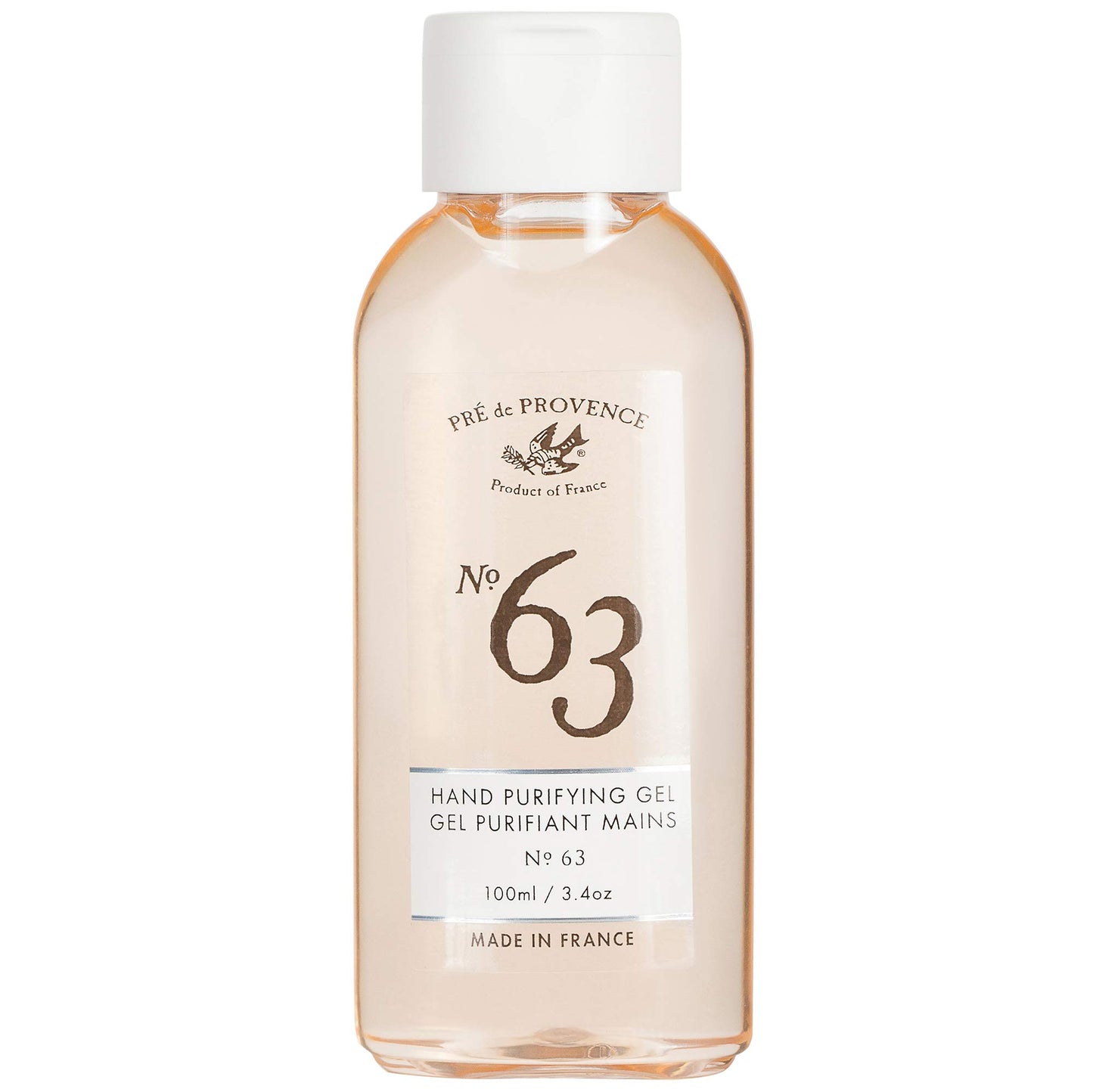 Pre de Provence Advanced Alcohol Based Hand Sanitizer Gel Moisturizes & Softens Hands, 3.4 Fluid Ounces, No. 63
