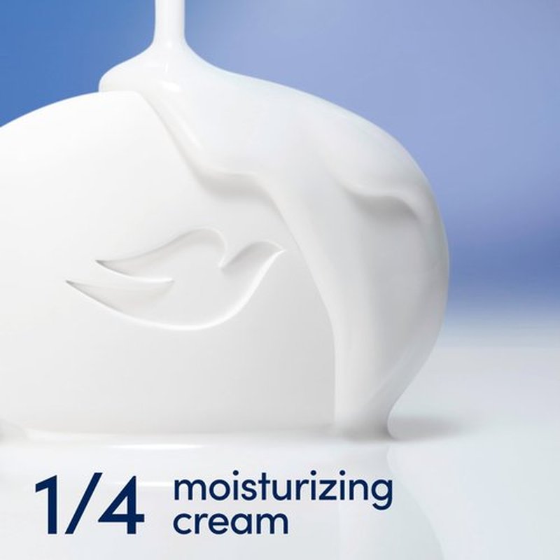 Dove Beauty Bar Soap Original, 2 Bars for Soft, Smooth Skin, with 1/4 Moisturizing Cream 3.75 oz