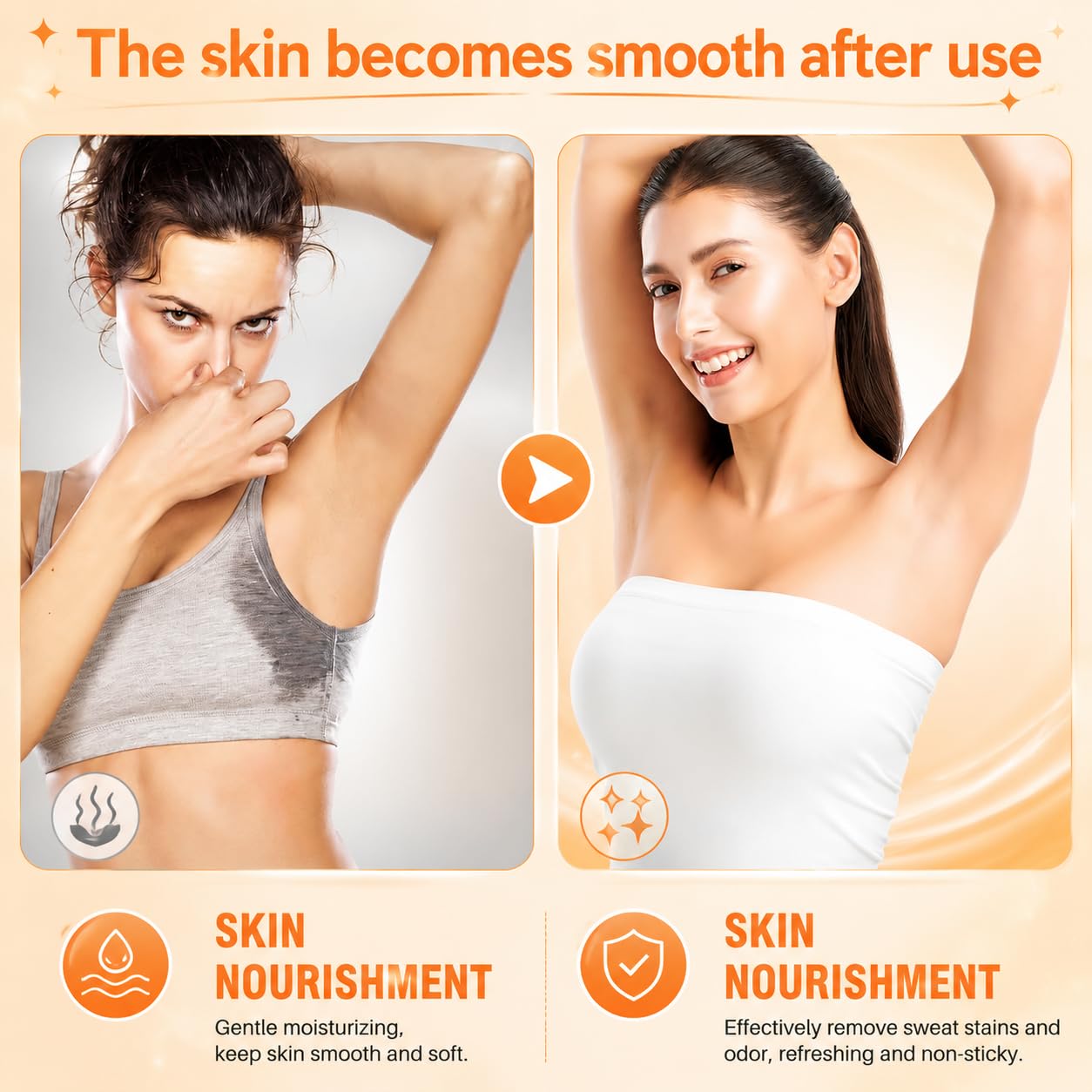 2 PCS Persimmon Soap Bar for Body Odor Control – Natural & Organic Deodorant for Old People Smell. Handmade Bar Soap Removes Strong Odor, Deeply Cleansing & Moisturizing for Women & Men