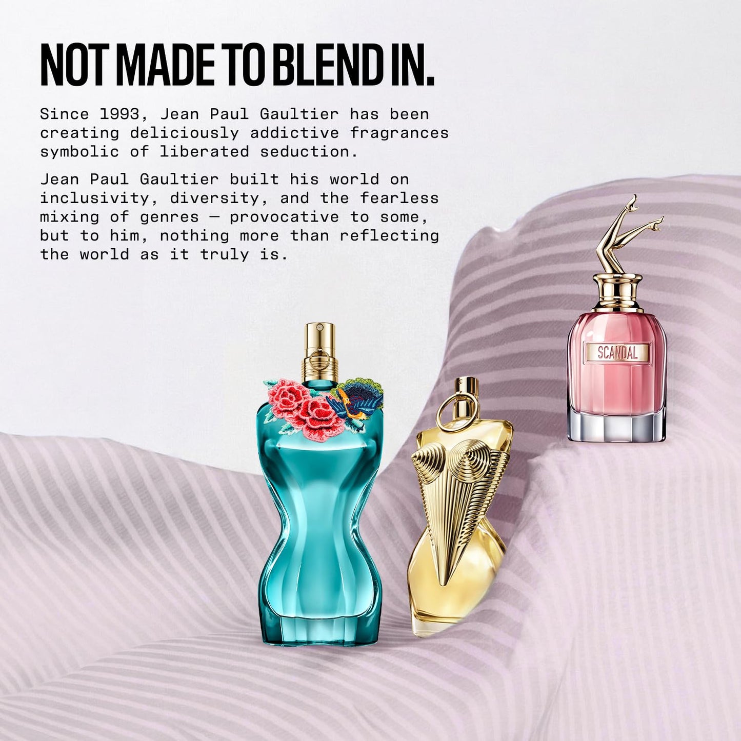 Jean Paul Gaultier Scandal Eau de Parfum for Women - Long Lasting Gourmand Chypre Women's Perfume with Gardenia, Honey and Patchouli - Designer Fragrance Spray, 1 oz