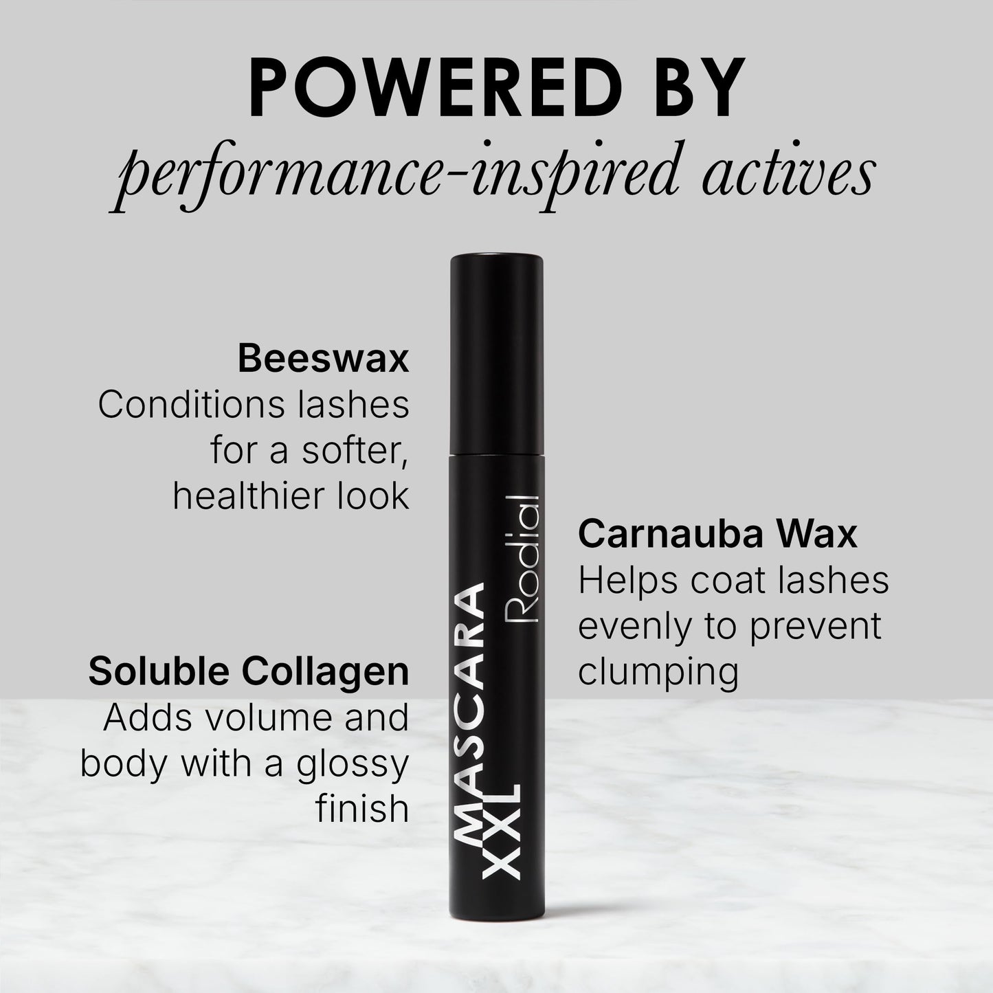 Rodial Mascara XXL- Black 0.4 fl oz, Supercharged Volume Lash Mascara, Long-Wear and Non-Clumping Formula, High Volume Black Mascara XXL