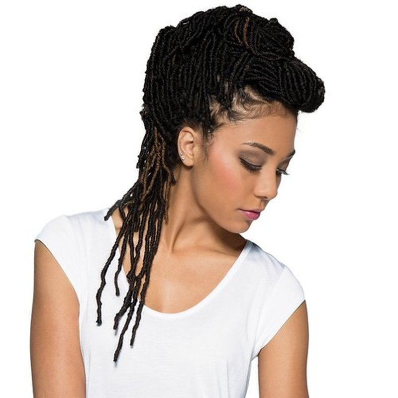 Bobbi Boss Synthetic Hair Crochet Braids African Roots Braid Collection Nu Locs 14" (6-PACK, 27)