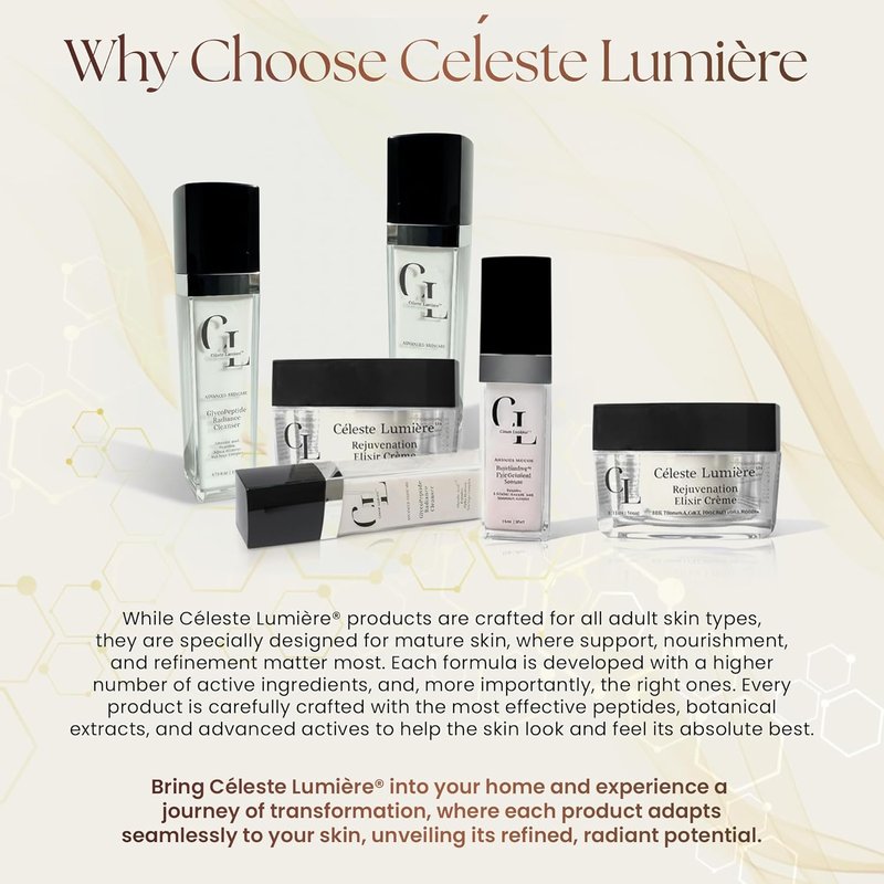 GlycoPeptide Radiance Cleanser - Hydrating AHA Face Wash with Vitamin C | Gentle Exfoliating Gel for Dry Skin