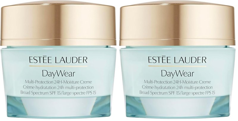 Estée Lauder DayWear Multi-Protection Cream - Anti-Aging Moisturizer with SPF 15 | 1.7 oz (Pack of 2)