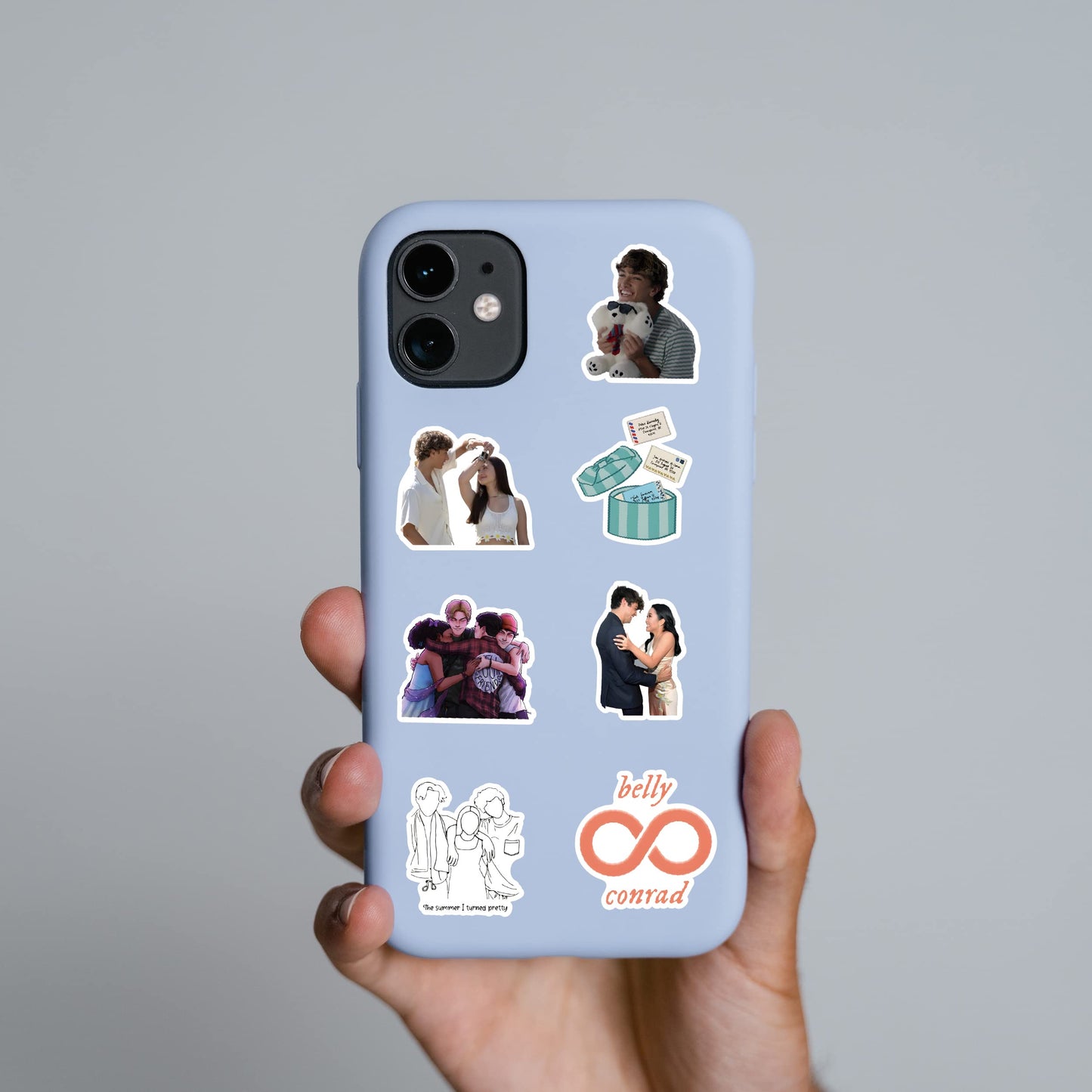 60 Pcs The Summer I Turned Pretty Classic TV Fashion Aesthetic Waterproof Vinyl Stickers for Birthday Party Supplies Decoration Favors for Water Bottles Laptop Suitcase