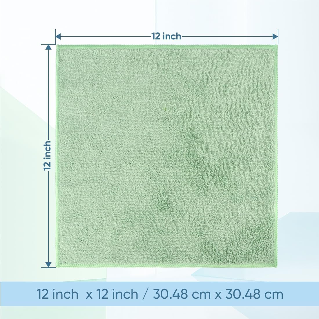 HOMEXCEL Wash Cloths, Quick Drying Face Towel for Showering, Super Absorbent Washcloths for Body Face, All-Occasion for Bathroom Gym Spa Travel, Pink/Light Blue/Green/Navy Blue