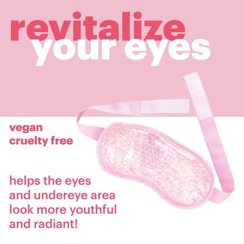 Eye Gel Mask by Afterspa, Preppy Skincare, Spa Self Care Gifts for Women, Facial Skin Care Products, Vegan and Cruelty Free, Pack of 6
