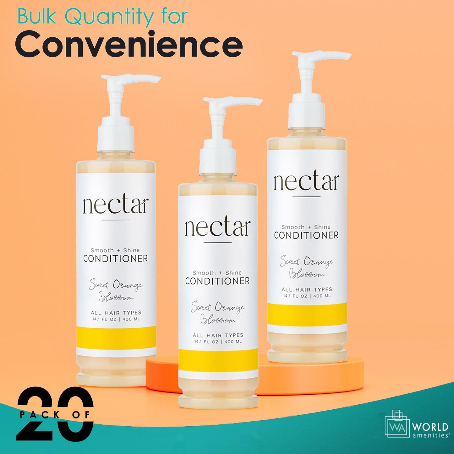 World Amenities Nectar Hair Conditioner - Moisturizing Conditioner for Hair Care