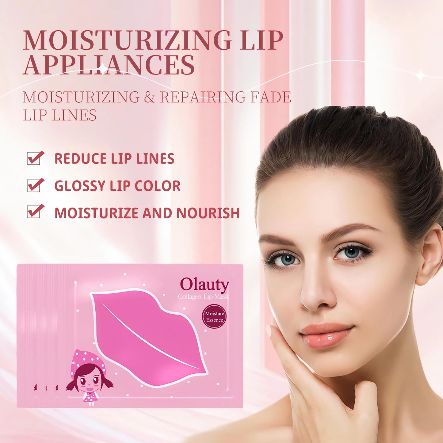 BliBling 30 Pairs Lip Masks & Eye Masks, 24K Gold Gel Under Eye Patches for Puffy Eyes, Nourishing Collagen Crystal Lip & Eye Mask Set for Girls, Skincare, Bulk Gifts for Women Men, Stocking Stuffers