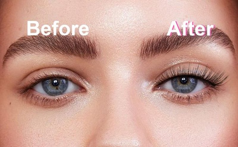 Wispy Mink Lashes Fluffy 14mm 3D False Eyelashes Natural Look Cat Eye Short Strip Lashes Pack by Kiromiro