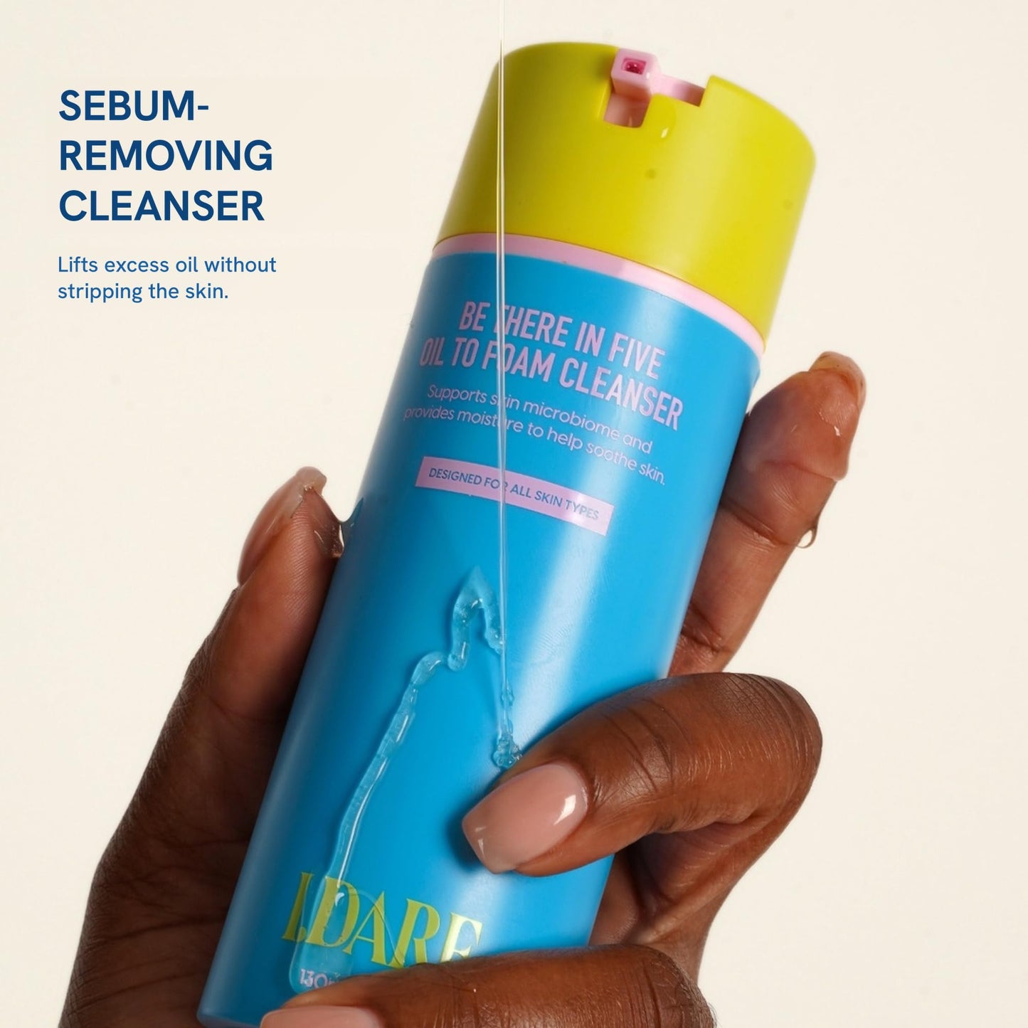 I.DARE Be There In Five Oil to Foam Face Wash & Makeup Remover 4.4oz