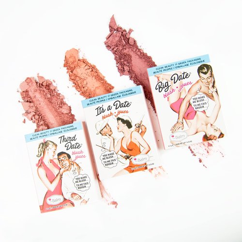 theBalm Clean and Green Powder Blush - It's A Date