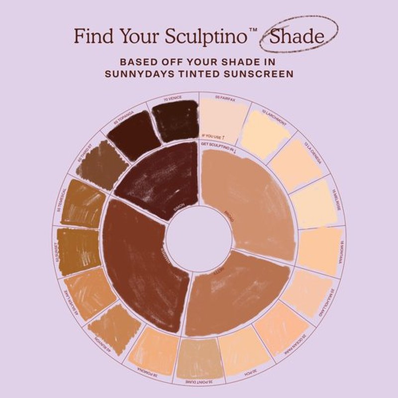 Tower 28 Sculptino Soft-Matte Cream Contour and Bronzer - Clean, Cruelty-Free Face Makeup – Sensitive Skin Safe - Shade: Hammer, Medium Tan with Neutral Undertones, 0.16 FL Oz / 4.5 mL