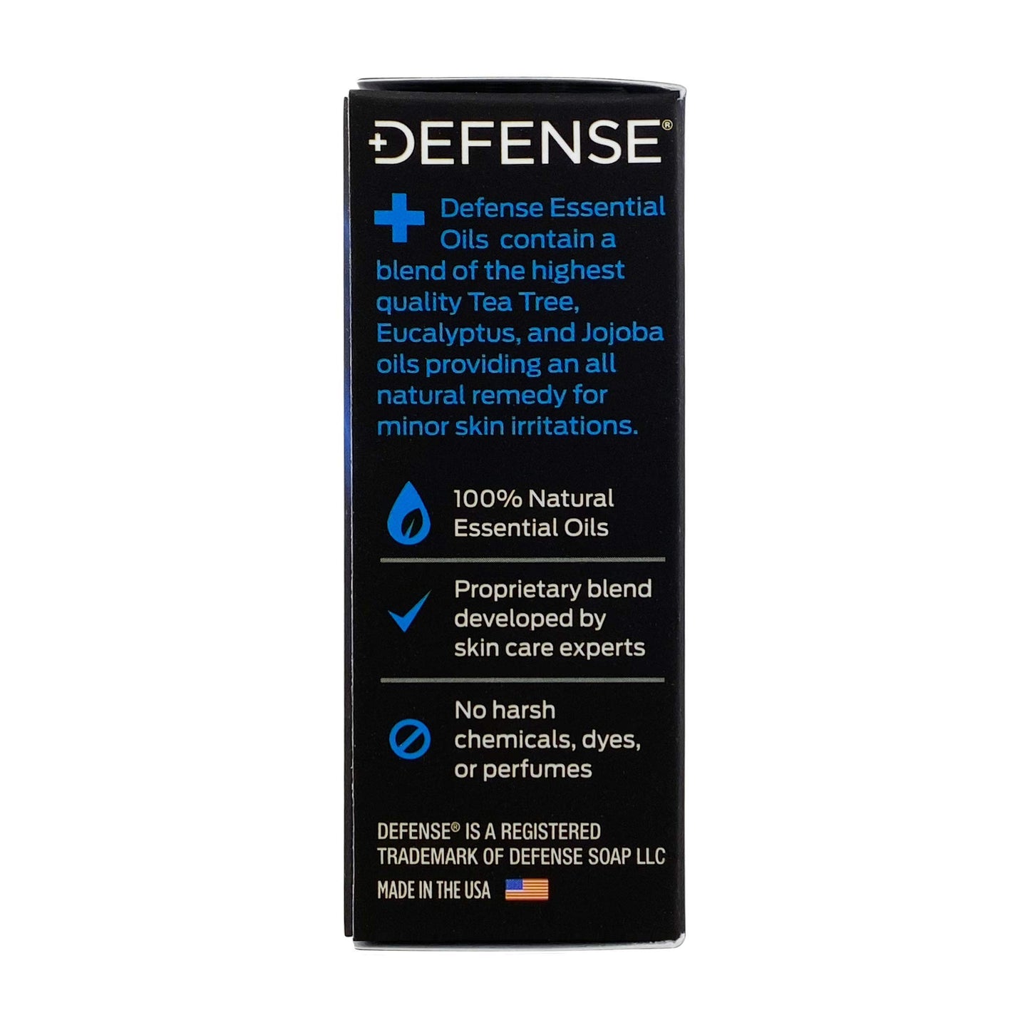 Defense Soap Essential Oil 1 Ounce - 100% Natural Pharmaceutical Grade Tea Tree, Jojoba, and Eucalyptus Oil