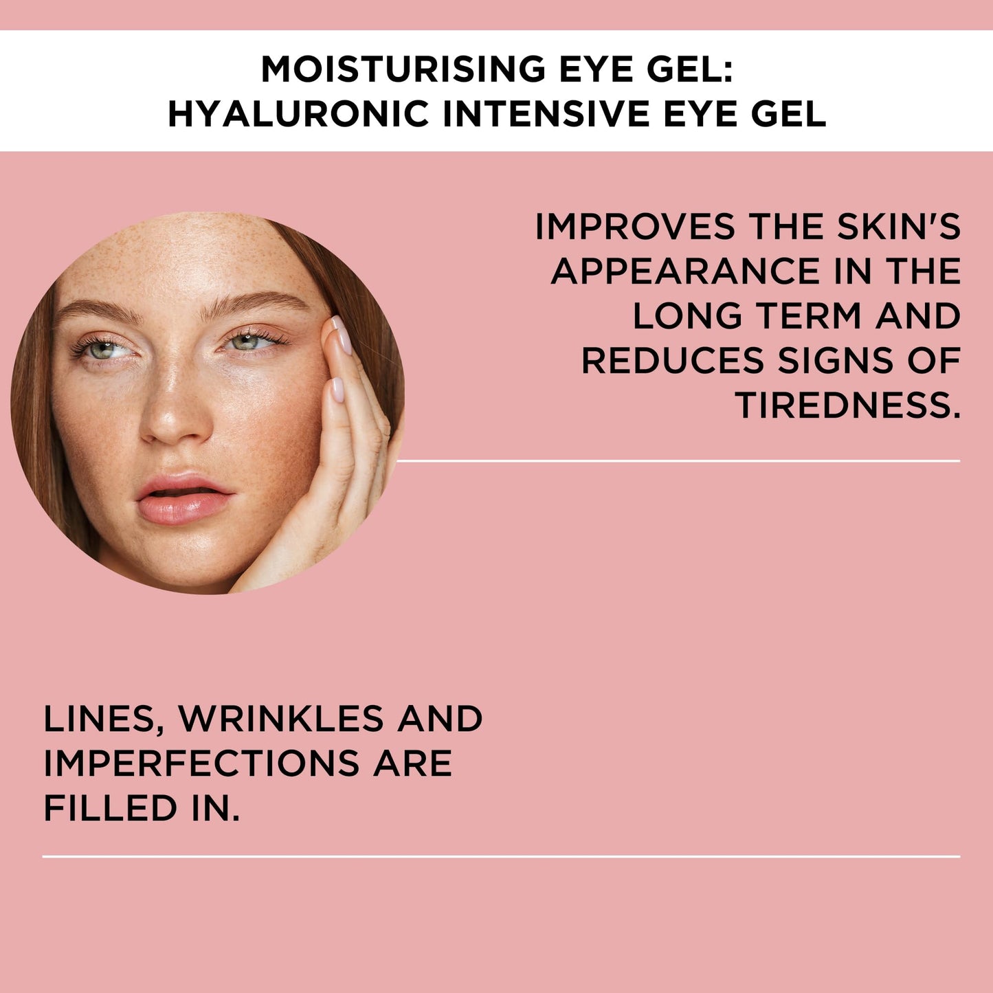 ARTDECO Hyaluronic Intensive Eye Gel - hydrating gel for eyes - reduces fine lines, wrinkles, imperfections & signs of tiredness - long-lasting effect - facial skin care products - eye cream - 0.50 Oz